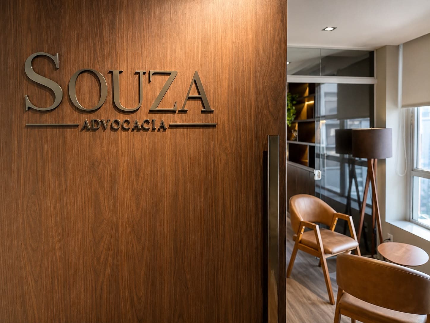 Entrada da unidade São Paulo da Souza Advocacia